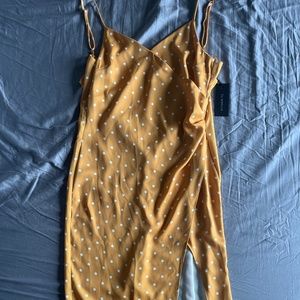 Yellow Polkadot Dress